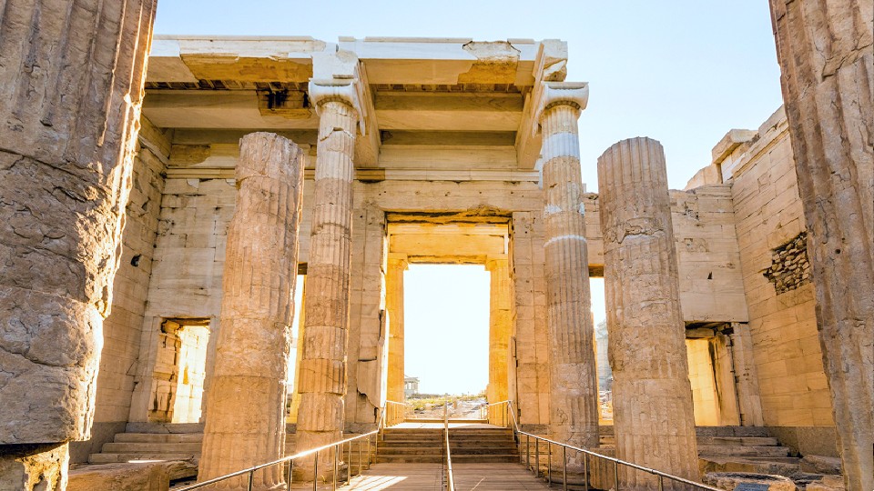 Athens in A Day - Acropolis Propylaea