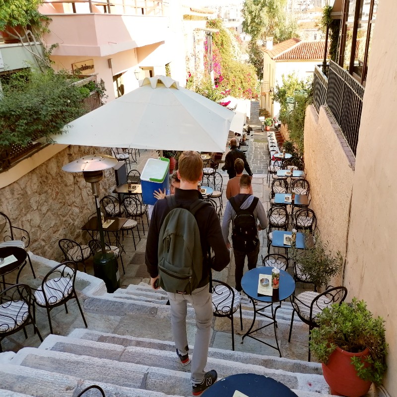 Πλάκα παραδοσιακό μονοπάτι